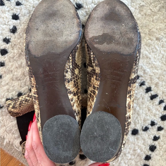 Isabel Marant Danae boots in snake print - Picture 3 of 7